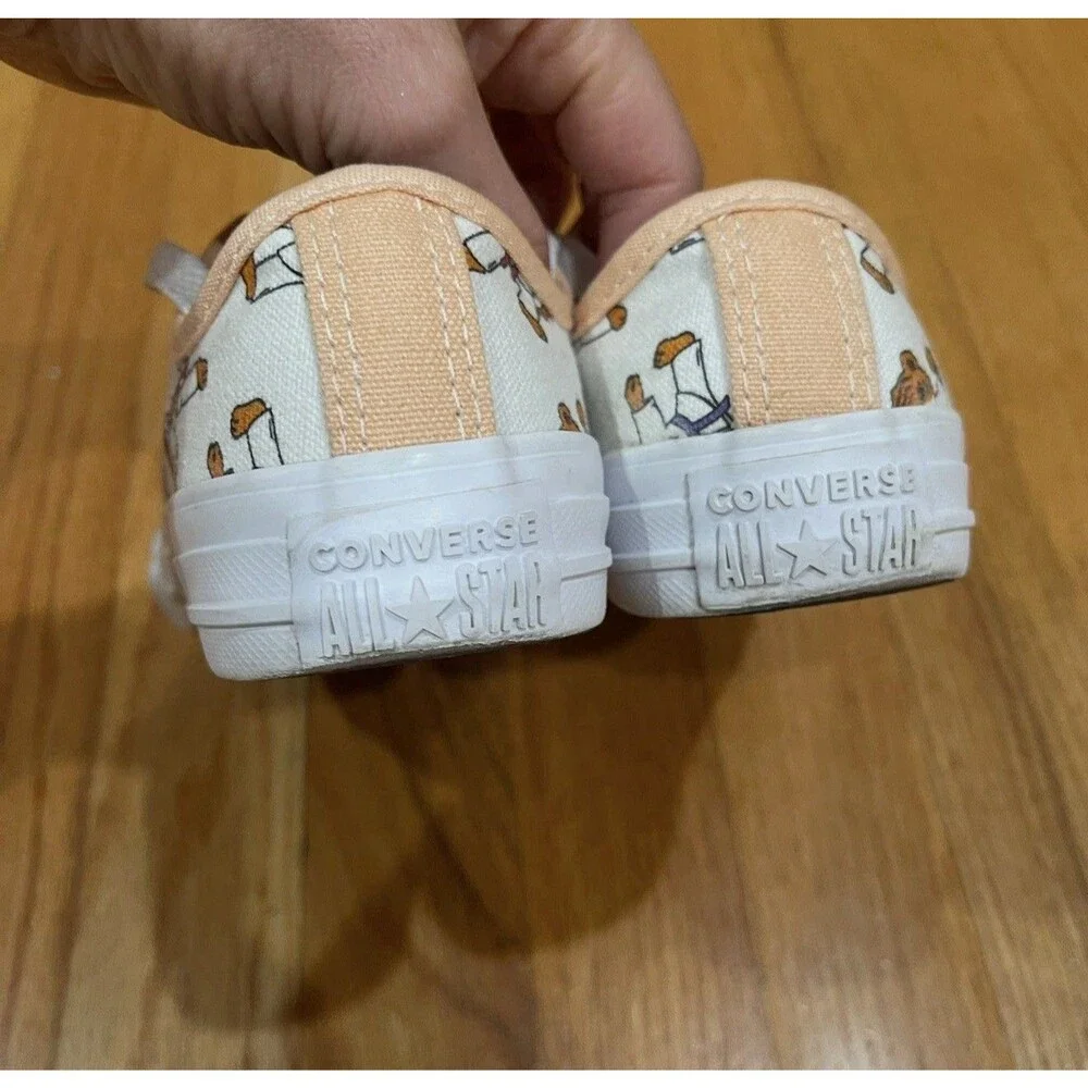 Converse All Star Boys Low Top Sneakers Size 12 Toddler Printed Karate Tiger EUC